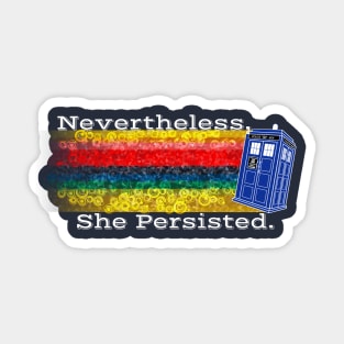 13th Doctor Persisted Sticker